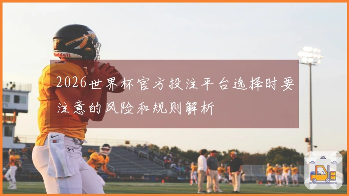 2026世界杯官方投注平台选择时要注意的风险和规则解析