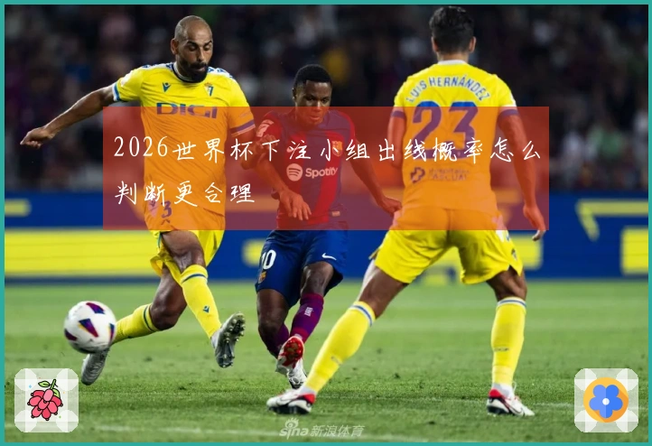 2026世界杯下注小组出线概率怎么判断更合理